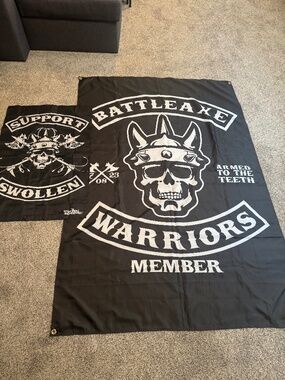 Swollen Members Battleaxe Warriors Flags